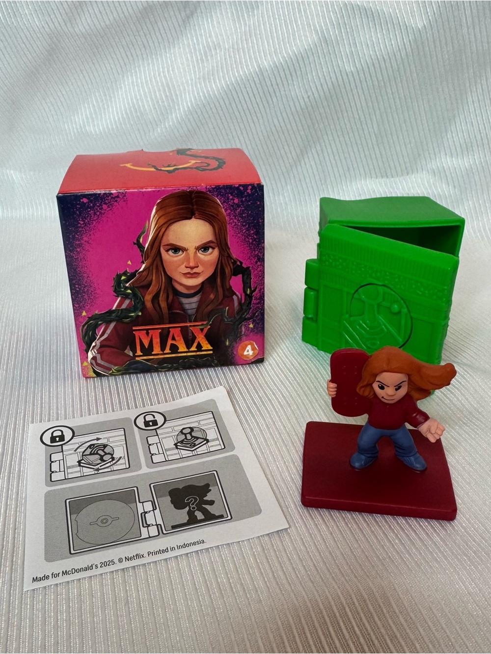 McDonald’s Happy Meals Stranger Things Max Kids Meal Toy Figurine